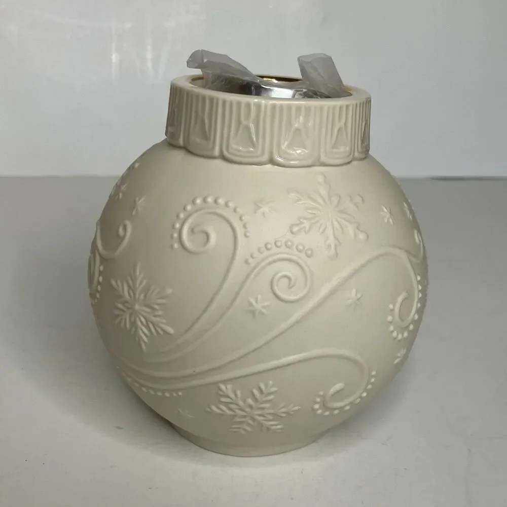 Lenox Ornamental Glow Snowflake Votive Candle Holder Brand New In Box
